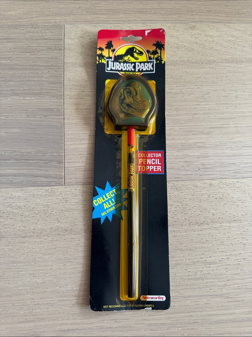 Jurassic Park pencil topper